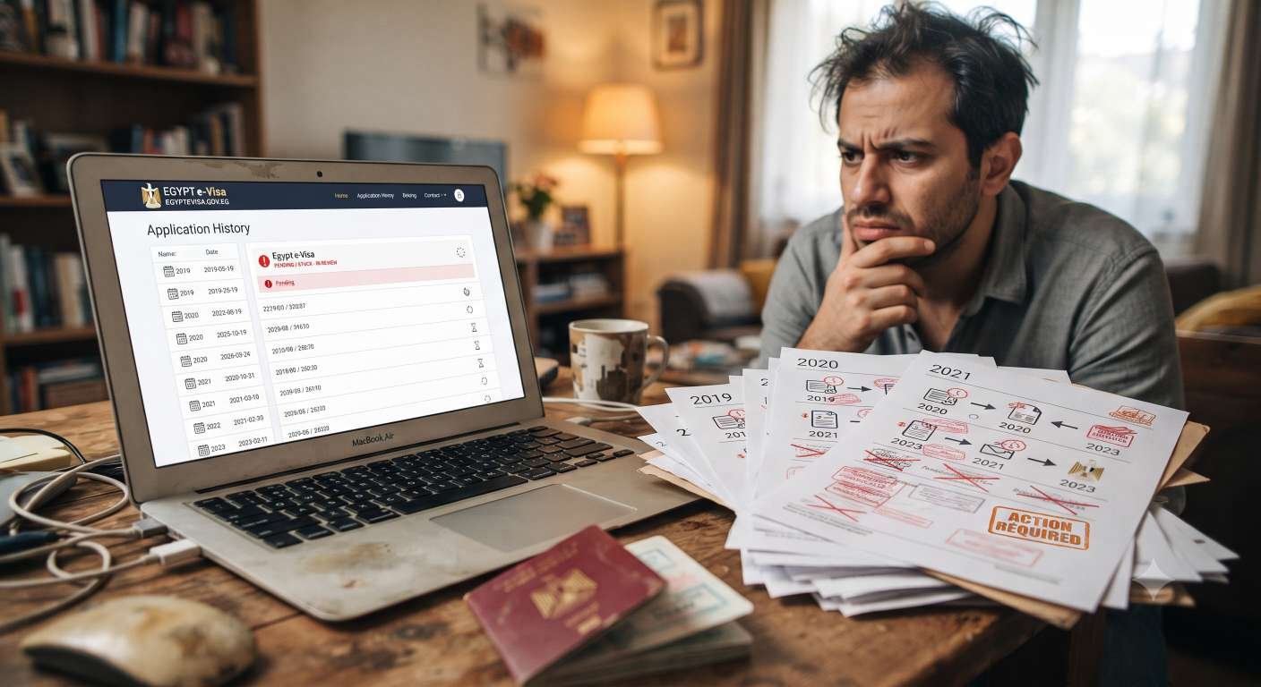 Stuck in a Pending Status Loop? How to Fix Previous Unused e-Visas